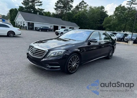 2016 Mercedes-Benz S 550 4Matic z USA, uszkodzony, nr VIN WDDUG8FB0GA233424